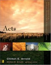 Cover of: Acts (Zondervan Illustrated Bible Backgrounds Commentary) | Clinton E. Arnold