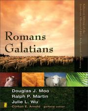 Cover of: Romans, Galatians (Zondervan Illustrated Bible Backgrounds Commentary) | Douglas J. Moo