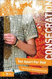 Cover of: Consecration by 