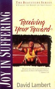 Cover of: Joy in Suffering: Receiving Your Reward (The Beatitude Series)