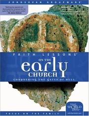 Cover of: Faith Lessons on the Early Church (Church Vol. 5)