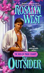 Cover of: The Outsider (The Men of Pride County, No 2) by Rosalyn West