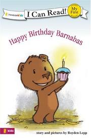 Cover of: Happy Birthday Barnabas (I Can Read!)