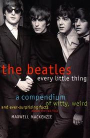 Cover of: The Beatles by MacKenzie, Maxwell.