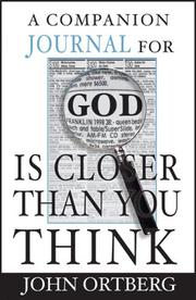 Cover of: A Companion Journal for God Is Closer Than You Think (Journals)