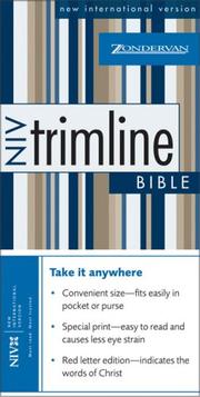 Cover of: NIV Trimline Bible