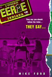 Cover of: They Say (Eerie, Indiana)