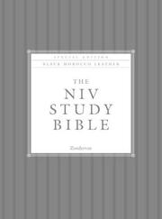 Cover of: NIV Study Bible Special Edition by 