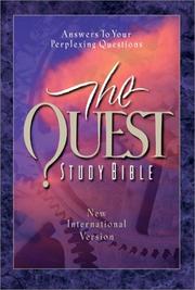 Cover of: Quest Study Bible, The,  Indexed | 