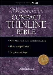 Cover of: NIV Compact Thinline Bible | 