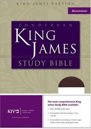 Cover of: Zondervan KJV Study Bible, Indexed | 