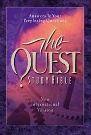 Cover of: The quest study Bible by Zondervan Publishing Company