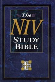 Cover of: NIV Study Bible, Large Print, Indexed | 