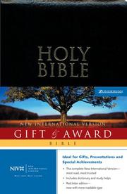 Cover of: NIV Gift &  Award Bible, Revised | 