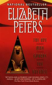 Cover of: The Ape Who Guards the Balance  by Elizabeth Peters