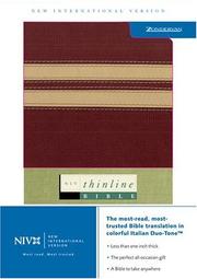 Cover of: NIV Thinline Bible SEA