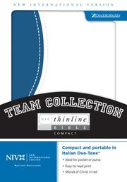 Cover of: NIV Compact Thinline Team Collection | 