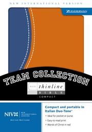 Cover of: NIV Compact Thinline Team Collection by 