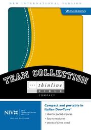 Cover of NIV Compact Thinline Team Collection