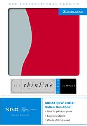 Front cover of Compact Thinline Bible by Unknown