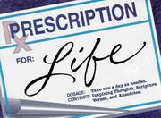 Cover of: Prescription for life. | 