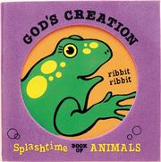 Cover of: A Splashtime Book of Animals | Bob Filipowich