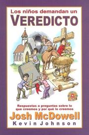 Cover of: Los Ninos Demandan un Veredicto / Children Demand a Verdict