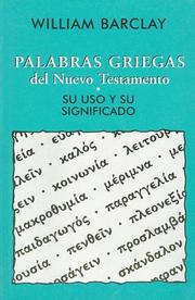 Cover of: PALABRAS GRIEGAS CON EL USO DE LA B