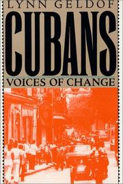 Cover of: Cubans by Lynn Geldof