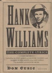 Cover of: Hank Williams | Williams, Hank