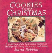 Cover of: Cookies for Christmas by Maria Robbins