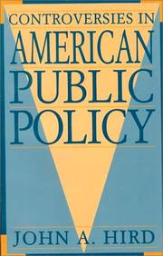 Cover of: Controversies in American public policy