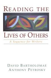 Cover of: Reading the Lives of Others: A Sequence for Writers