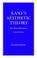 Cover of: Kant's Aesthetic Theory