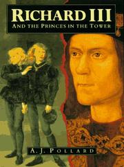 Richard III and the princes in the Tower by A. J. Pollard