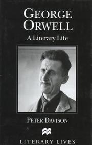 Cover of: George Orwell: a literary life