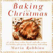 Cover of: Baking for Christmas