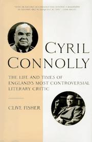 Cover of: Cyril Connolly by Clive Fisher
