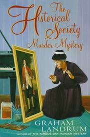 Cover of: The historical society murder mystery