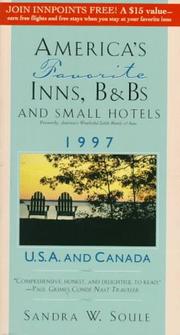 Cover of: America's Favorite Inns, B & Bs, & Small Hotels 1997 by Sandra W. Soule