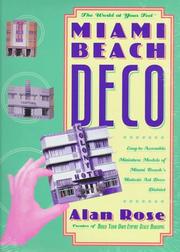 Cover of: Miami Beach Deco