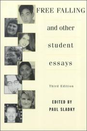 Cover of: Free falling and other student essays by Paul Sladky