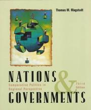 Cover of: Nations and governments: comparative politics in regional perspective