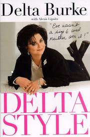 Cover of: Delta style by Delta Burke