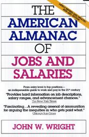 Cover of: The American Almanac of Jobs and Salaries (2000-2001 Edition)