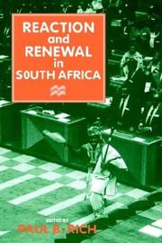 Cover of: Reaction and renewal in South Africa
