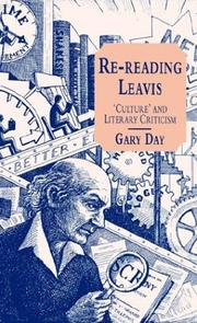 Cover of: Re-reading Leavis by Gary Day