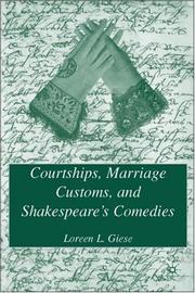 Cover of: Courtships, Marriage Customs, and Shakespeare