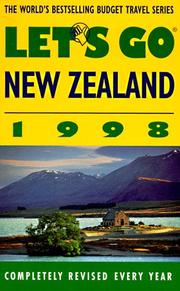 Cover of: Let's Go 98 New Zealand (Annual)
