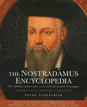 Cover of: The Nostradamus encyclopedia by Peter Lemesurier